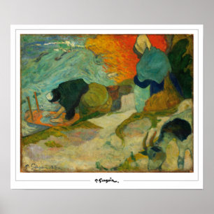 Poster de arte Paul Gauguin Zedign #17