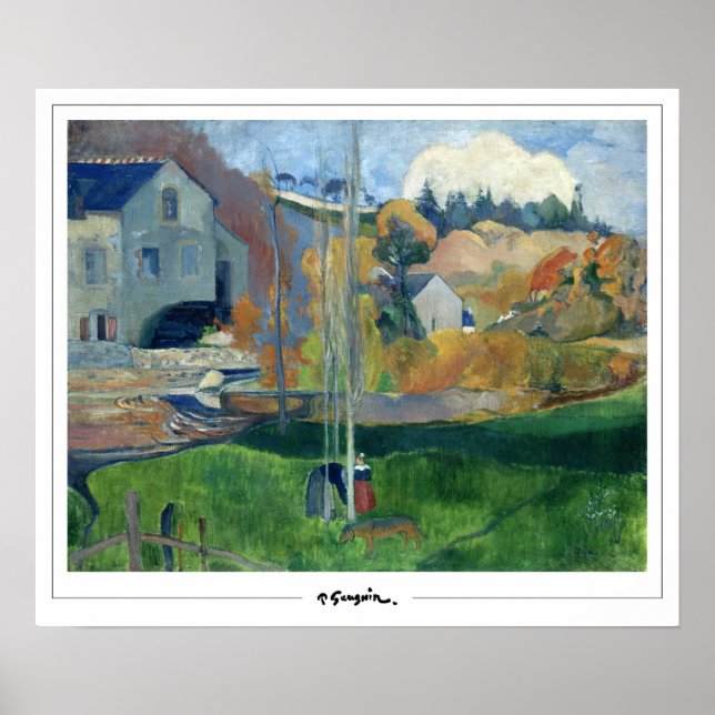 Poster de Arte Paul Gauguin Zedign #212 (Frente)