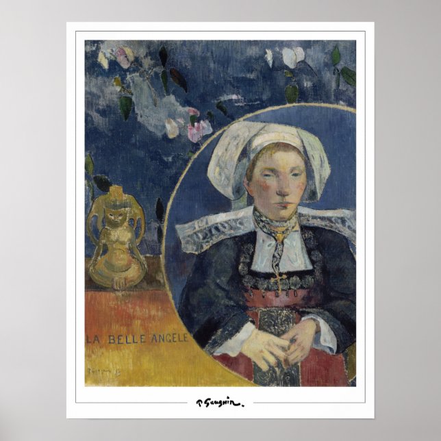 Poster de arte Paul Gauguin Zedign #3 (Frente)