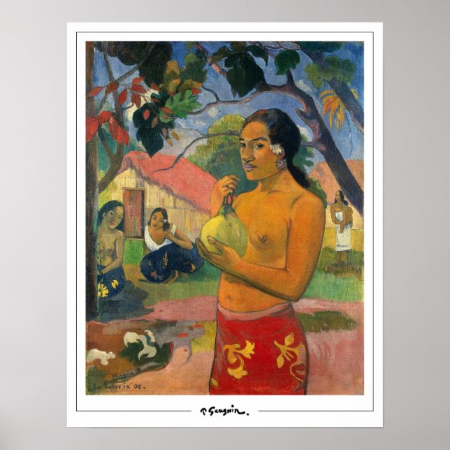 Poster de Arte Paul Gauguin Zedign #352 (Frente)