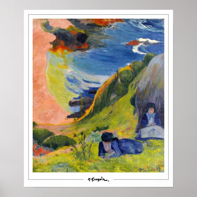 Poster de Arte Paul Gauguin Zedign #642 (Frente)
