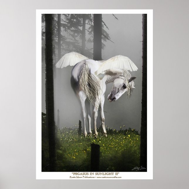 poster de Arte "PEGASUS IN SUNLIGHT" (Frente)