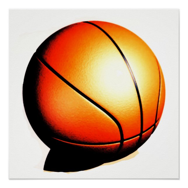 Poster de arte perfecto de baloncesto (Anverso)