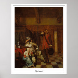 Poster de arte Pieter de Hooch Zedign #10