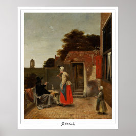 Poster de arte Pieter de Hooch Zedign #112