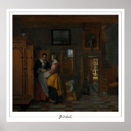 Poster de arte Pieter de Hooch Zedign #3