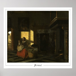 Poster de arte Pieter de Hooch Zedign #45