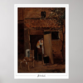 Poster de arte Pieter de Hooch Zedign #61