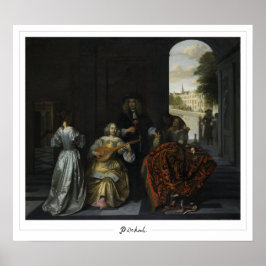 Poster de arte Pieter de Hooch Zedign #74