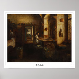 Poster de arte Pieter de Hooch Zedign #85