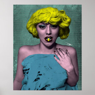 Poster de arte POP de bomba