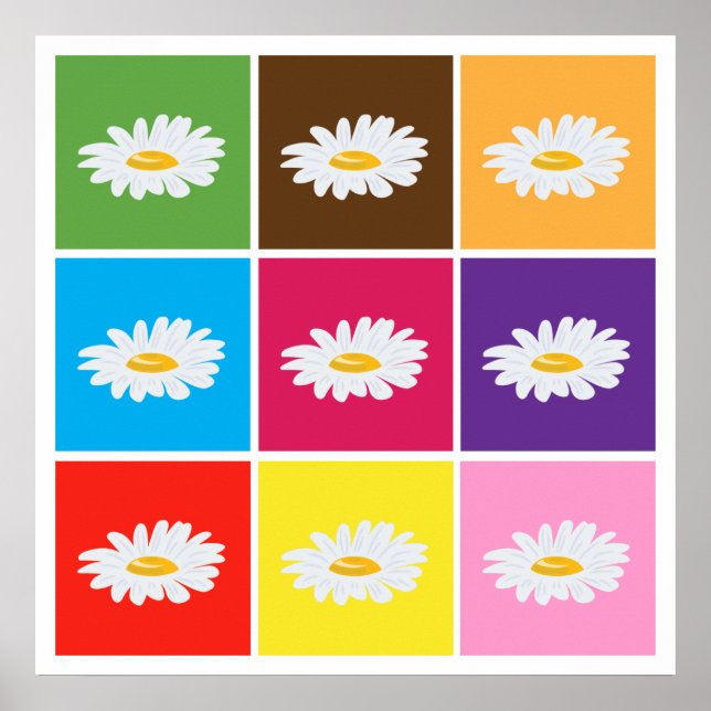 poster de arte pop de Daisy DE 8.99 (Frente)