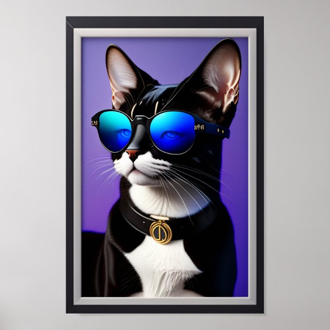 poster de arte pop de gatos de Guay (Frente)