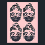 Poster de arte pop de Hanuman<br><div class="desc">Diseño poster de Hanuman por sanskritletter © 2013</div>