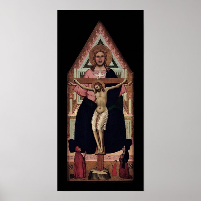 poster de arte religioso "La Trinidad" (Frente)