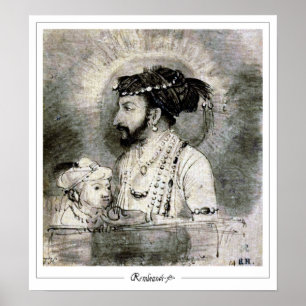 Poster de arte Rembrandt van Rijn Zedign #406