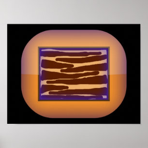 Poster de arte retro