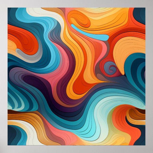 Poster de arte retrodeldés (Frente)