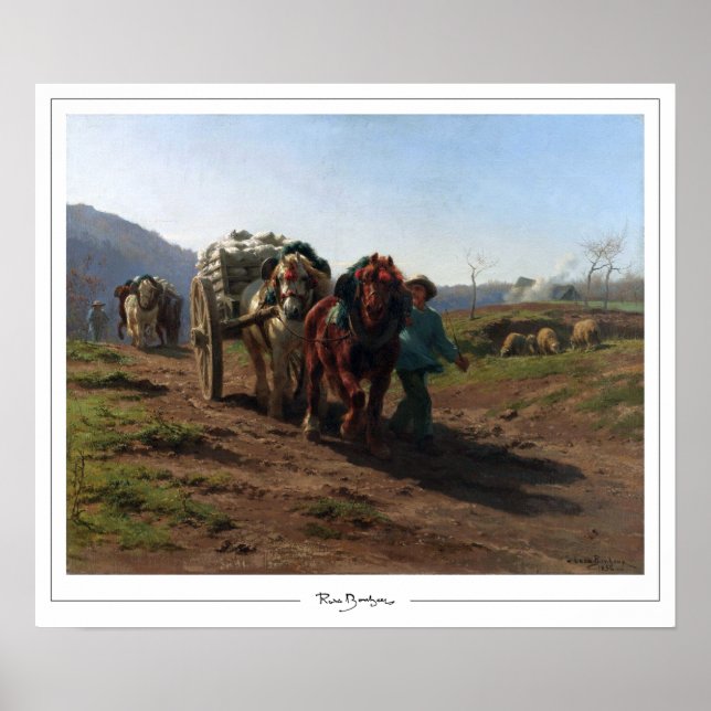 Poster de arte Rosa Bonheur Zedign #103 (Frente)