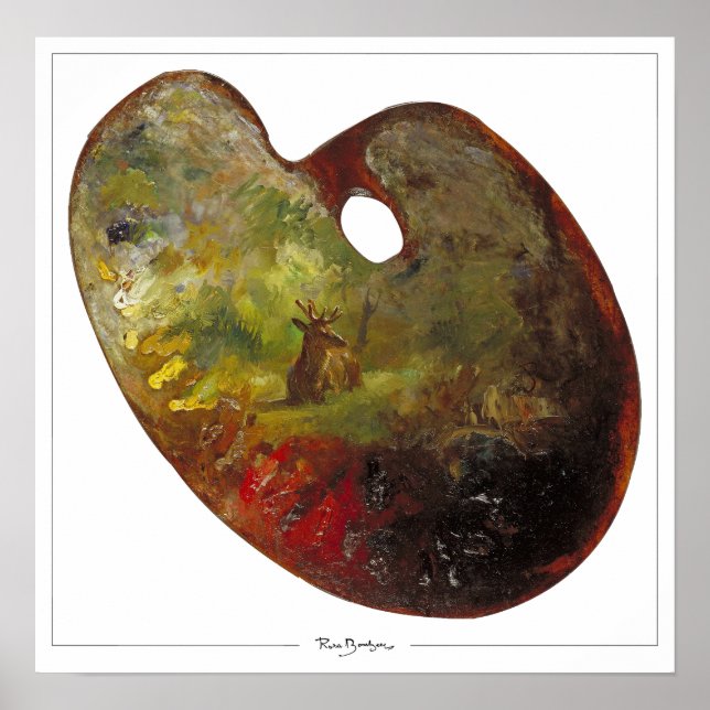 Poster de arte Rosa Bonheur Zedign #137 (Frente)