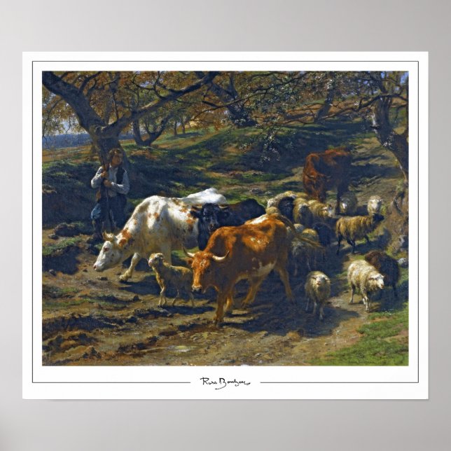 Poster de arte Rosa Bonheur Zedign #14 (Frente)