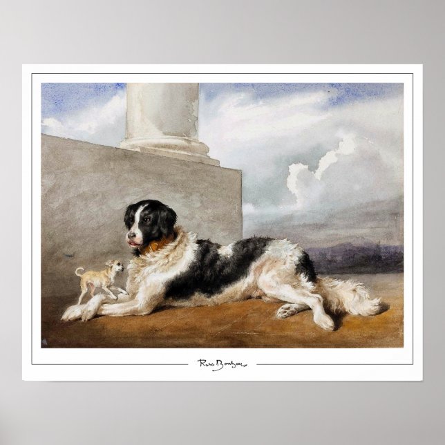 Poster de arte Rosa Bonheur Zedign #150 (Frente)