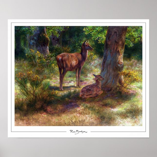 Poster de arte Rosa Bonheur Zedign #16 (Frente)