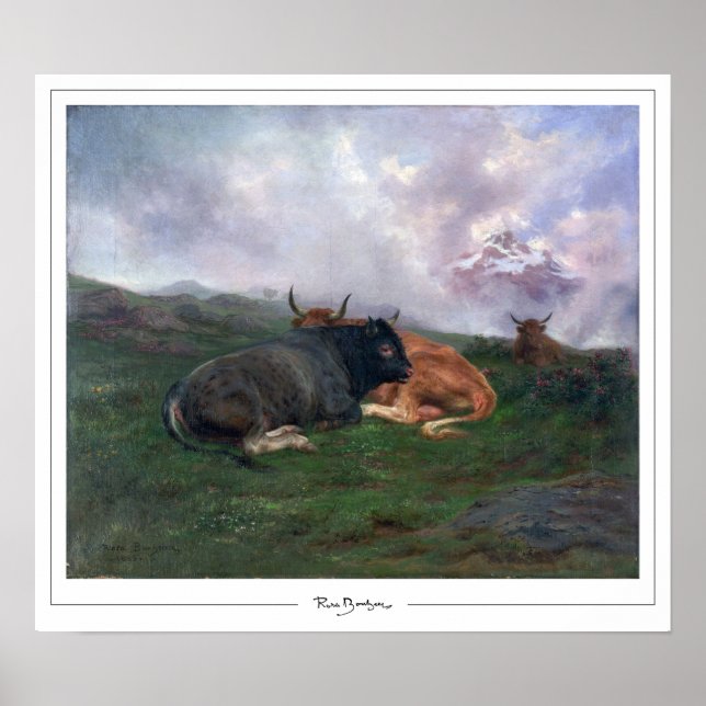 Poster de arte Rosa Bonheur Zedign #19 (Frente)
