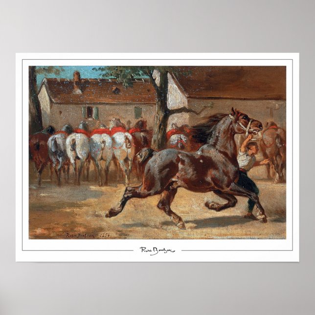 Poster de arte Rosa Bonheur Zedign #20 (Frente)