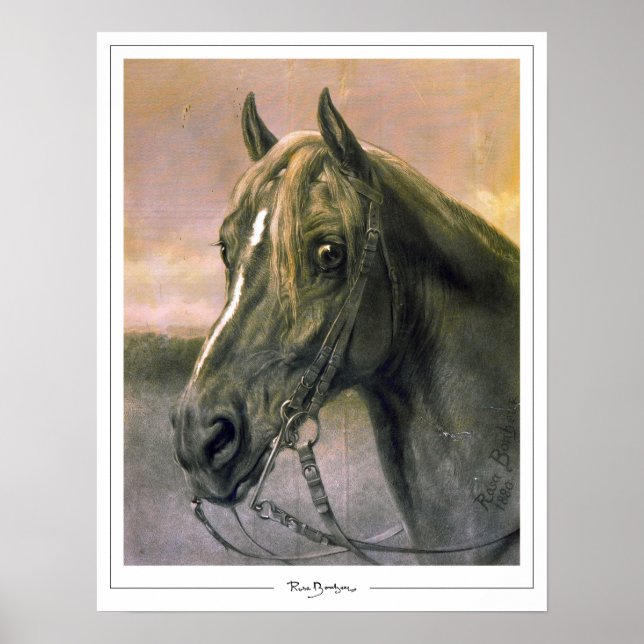 Poster de arte Rosa Bonheur Zedign #4 (Frente)