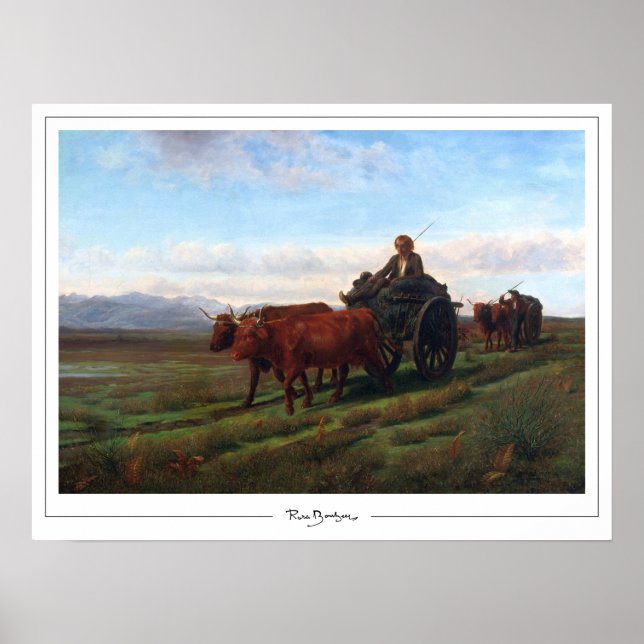 Poster de arte Rosa Bonheur Zedign #55 (Frente)