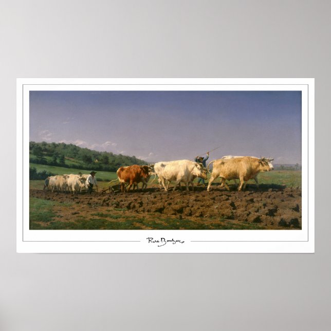 Poster de arte Rosa Bonheur Zedign #68 (Frente)