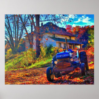 Poster de arte rural