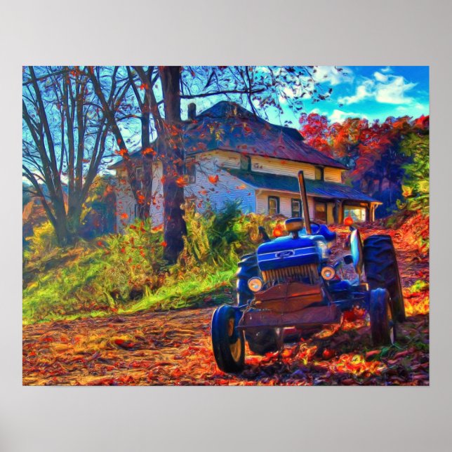 Poster de arte rural (Frente)