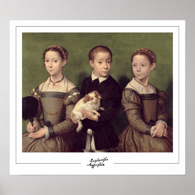 Poster de arte Sofonisba Anguissola Zedign #20 (Frente)