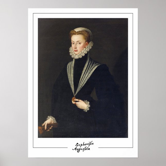 Poster de arte Sofonisba Anguissola Zedign #4 (Frente)