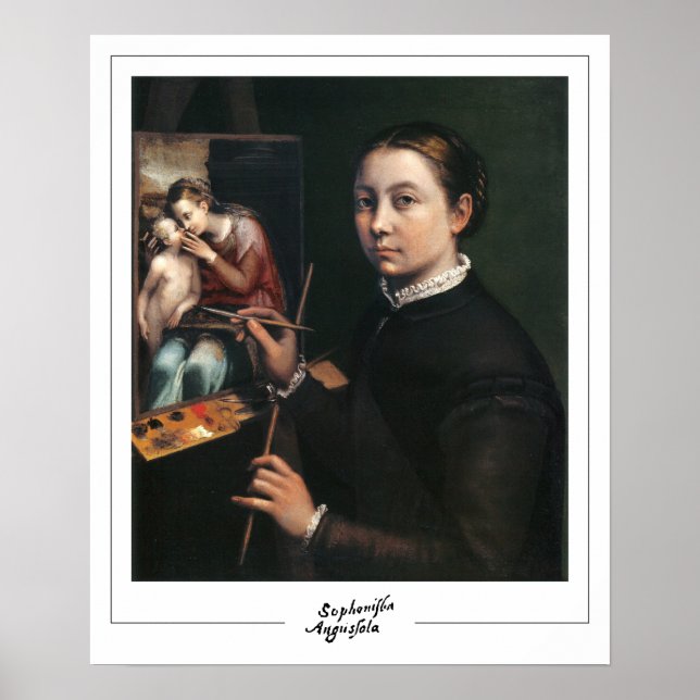 Poster de arte Sofonisba Anguissola Zedign #47 (Frente)