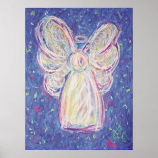 Poster de arte Starry Night Angel