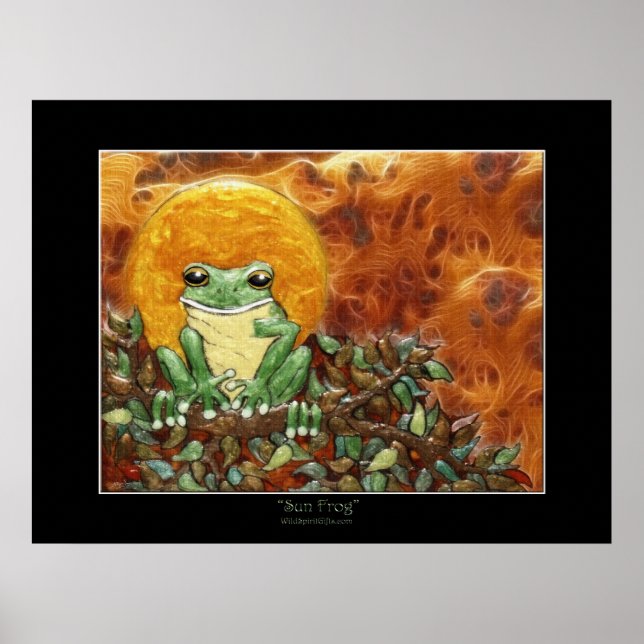 Poster de arte SUN FROG (Frente)