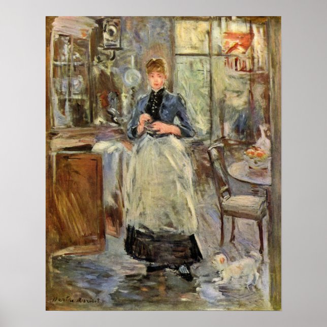 Poster de arte "The Dining Room" de Monisot (Frente)