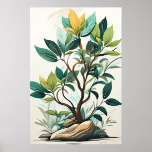 Poster de arte Wabi-Sabi