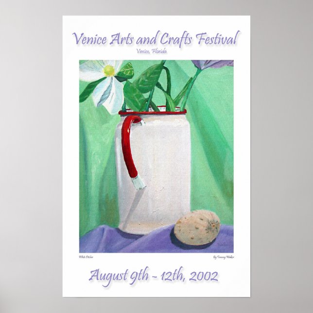 Poster de Arte y Artesanía de Venecia (Frente)