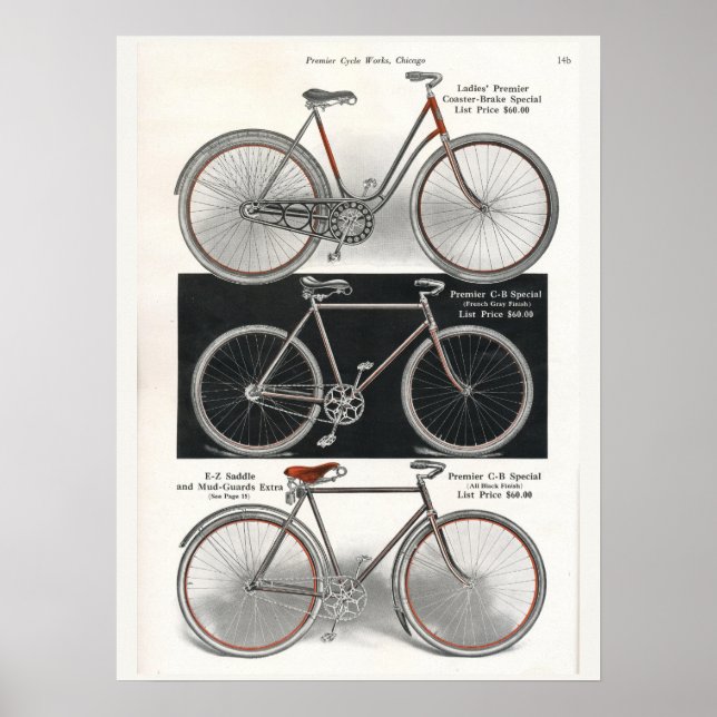 poster de Arte y Bicicleta Premier de las Damas de (Frente)