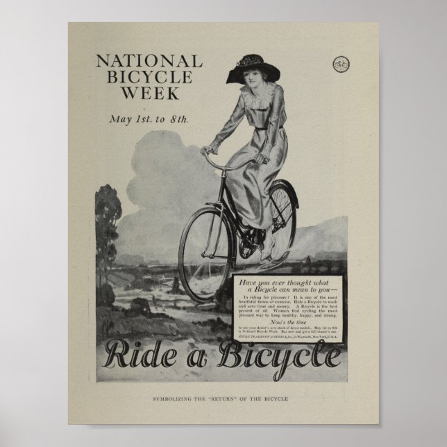 poster de Arte y Comercialización de Bicicletas Vi (Frente)