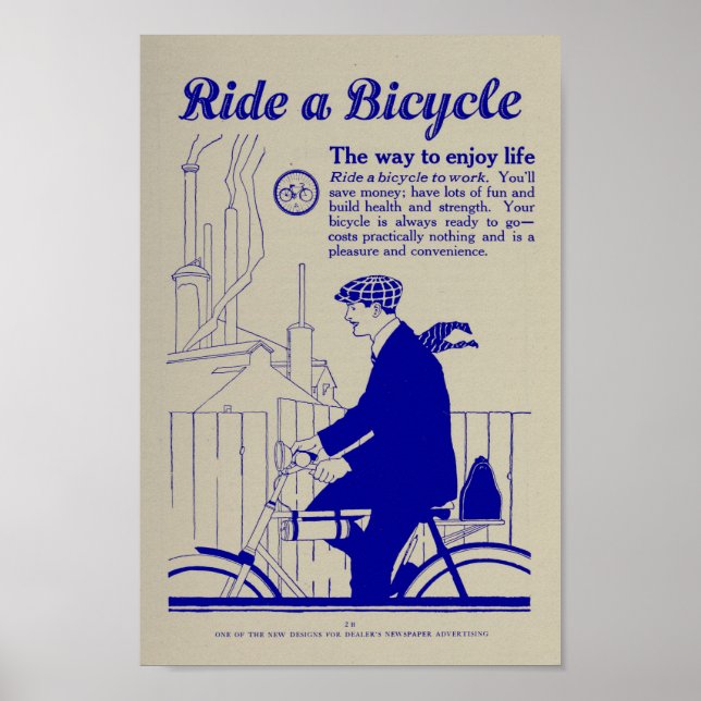 poster de Arte y Comercialización de Bicicletas Vi (Frente)