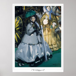 Póster de arte Zedign de Édouard Manet #8