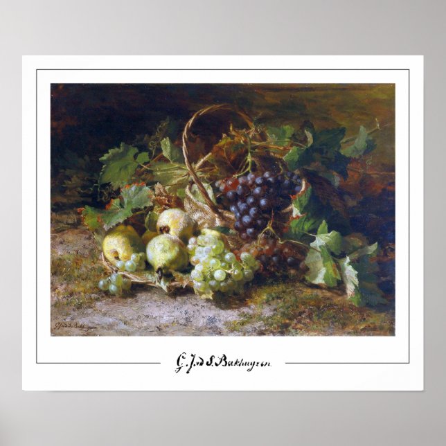Póster de arte Zedign de Gerardina van de Sande Ba (Frente)
