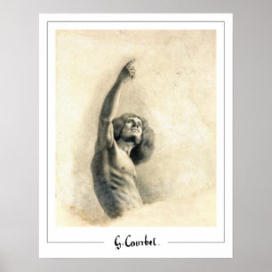 Póster de arte Zedign de Gustave Courbet #206-2