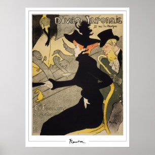 Póster de arte Zedign de Henri de Toulouse-Lautrec
