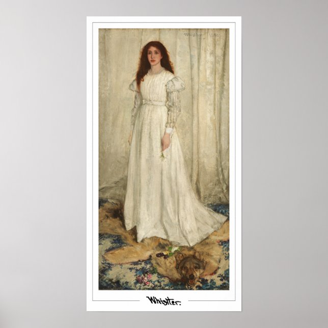 Póster de arte Zedign de James McNeill Whistler #4 (Frente)